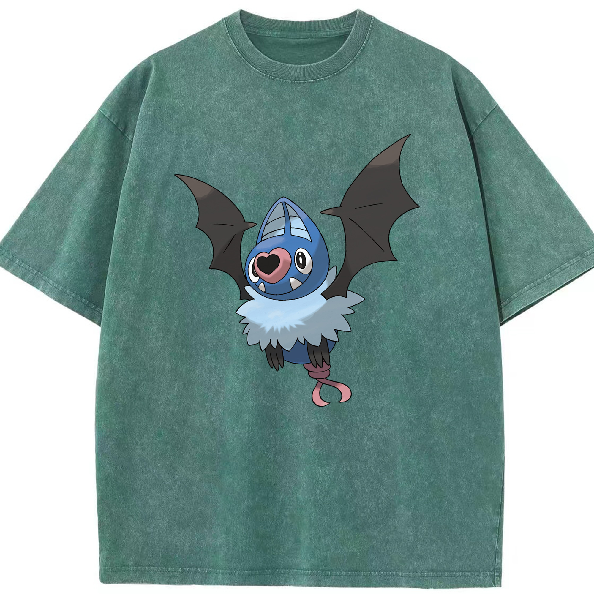 （画像用） ポケットモンスター Pokémon 綿100% ヴィンテージ風 半袖Tシャツ（フロントプリント）